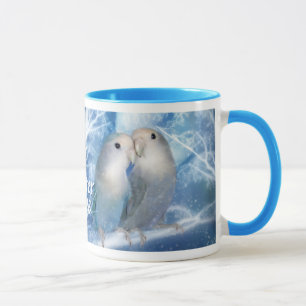 Tasse d'amour d'hiver