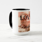 Tasse d'amour et de bénédictions (Devant gauche)