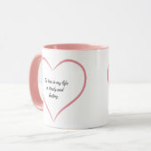 Tasse d'amour éternel (Devant gauche)