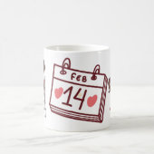 Tasse d'amour, mug de la Saint-Valentin (Centre)