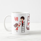 Tasse d'amour, mug de la Saint-Valentin (Gauche)