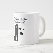 Tasse d'amour - mug géant tasse à café (Devant droit)