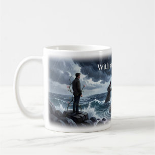 Tasse d'amour océan orageux Avec ou Sans Toi