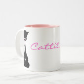Tasse d'amoureux de les chats de Cattitude (Devant gauche)
