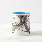 Tasse d'amoureux des chiens (Centre)