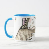 Tasse d'amoureux des chiens (Gauche)