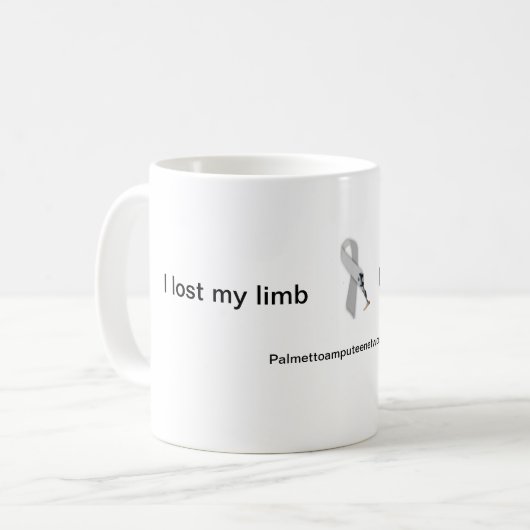 Tasse d'amputé (Devant gauche)