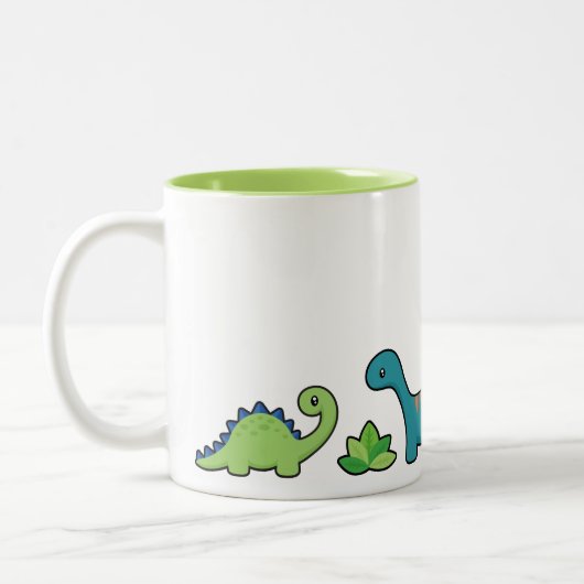 Tasse d'amusement de dinosaure (Gauche)