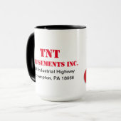 Tasse d'amusements de TNT (Devant gauche)