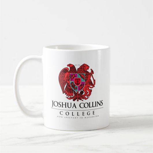 Tasse d'anciennes élèves d'université de Joshua (Gauche)