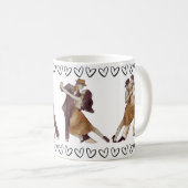 Tasse Dancing Hearts (Devant droit)