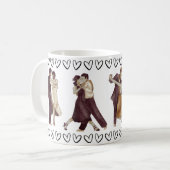Tasse Dancing Hearts (Devant gauche)