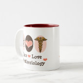 Tasse d'anesthésiologie d'amour de paix (Devant gauche)