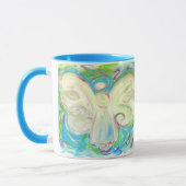 Tasse d'ange de lumière blanche (Gauche)