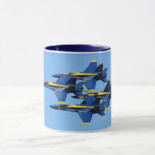 Tasse d'anges bleus (Centre)