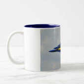 Tasse d'anges bleus (Gauche)