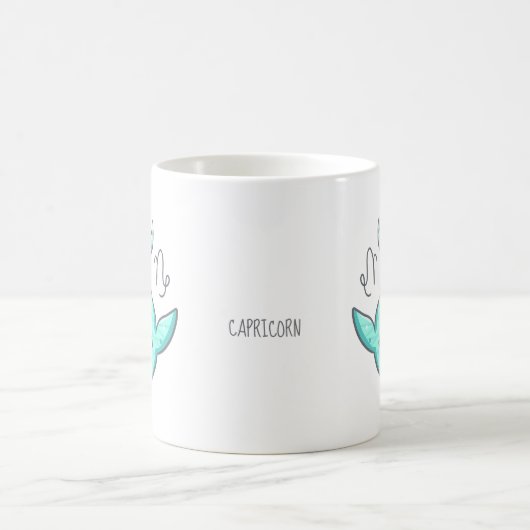 Tasse d'animal de zodiaque de Capricorne (Centre)