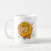 Tasse d'animal de zodiaque de Lion (Gauche)