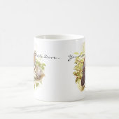 Tasse d'animaux de faune d'oiseaux de colombe de (Centre)