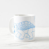 Tasse d'Ankylosaurus (Devant gauche)