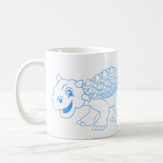 Tasse d'Ankylosaurus (Gauche)