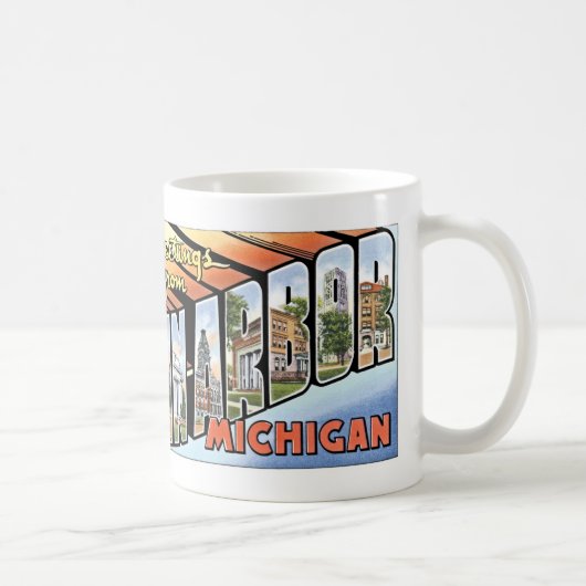 Tasse d'Ann Arbor (Droite)