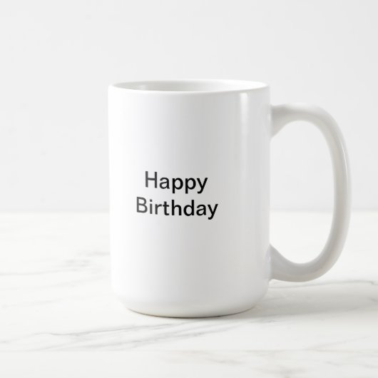 Tasse d'anniversaire (Droite)