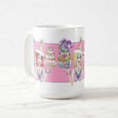 Tasse d'anniversaire (Devant gauche)