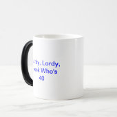 Tasse d'anniversaire (Devant gauche)