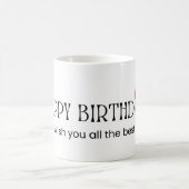 tasse d'anniversaire (Centre)