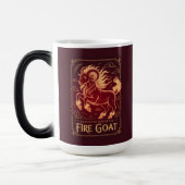 Tasse d'anniversaire Chèvre de Feu 2027 (Gauche)