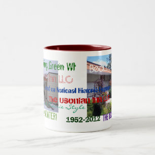 Tasse d'anniversaire d'auberge d'Usonian