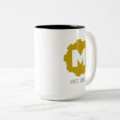 Tasse d'anniversaire de 10 ans (Devant droit)