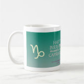 Tasse d'anniversaire de Capricorne (Gauche)