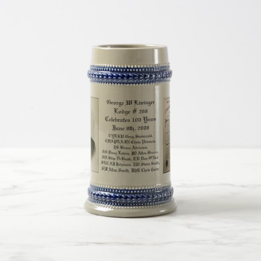 Tasse d'anniversaire de fonctionnaire 100th (Centre)