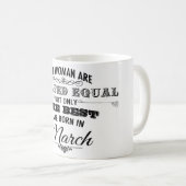 Tasse d'anniversaire de mars (Devant droit)