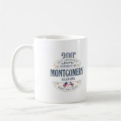 Tasse d'anniversaire de Montgomery, Alabama 200th (Gauche)