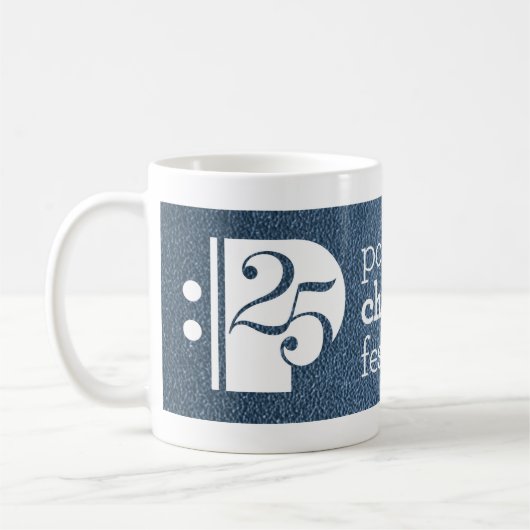 Tasse d'anniversaire de PCMF 25ème (Gauche)