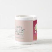 Tasse d'anniversaire de Scorpion (Centre)