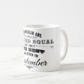 Tasse d'anniversaire de septembre (Devant droit)