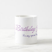 Tasse d'anniversaire de sirène (Centre)