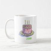 tasse d'anniversaire de vignoble (Gauche)
