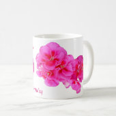 TASSE D'ANNIVERSAIRE, FLORALE (Devant droit)