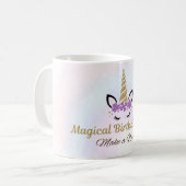 Tasse d'anniversaire Licorne (Devant gauche)
