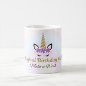 Tasse d'anniversaire Licorne (Centre)