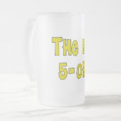 Tasse d'anniversaire The Big 5-OH! (Devant gauche)