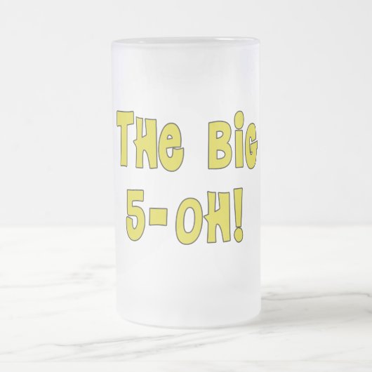 Tasse d'anniversaire The Big 5-OH! (Centre)