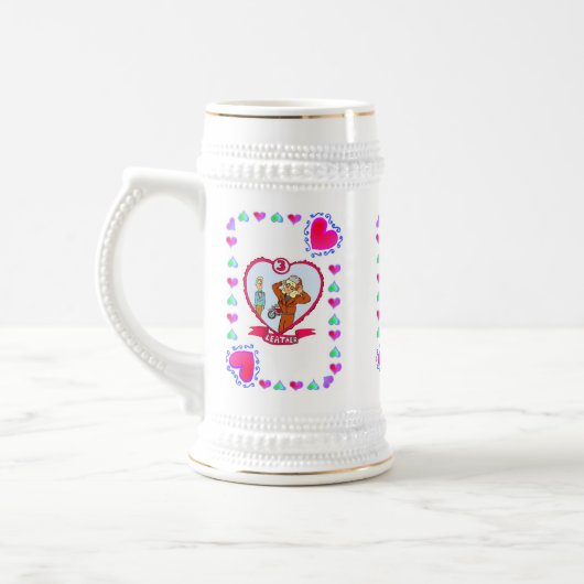 Tasse d'Anniversay de mariage (Gauche)