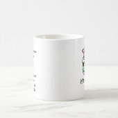 Tasse d'annonce de naissance C'est une fille (peau (Centre)