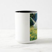 Tasse "dans le jardin" par l'artiste Paul Milner (Centre)